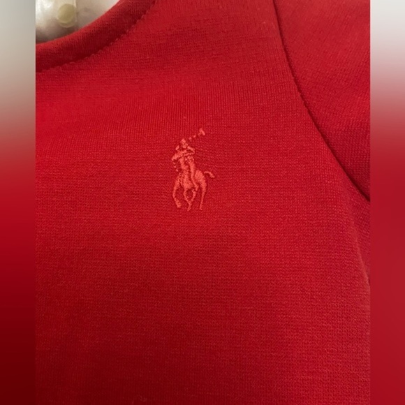 Ralph Lauren Red Fit & Flare Baby Dress 6M - Picture 3 of 6